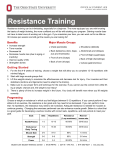 Resistance Training - Student Wellness Center