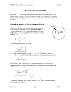 Atom 2 - UF Physics