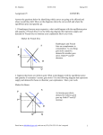 1 Assignment #5 ANSWERS Answer the questions below by