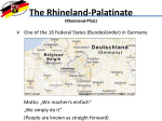 The Rhineland-Palatinate (Rheinland