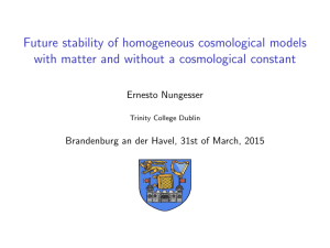 Future stability of homogeneous cosmological models with matter