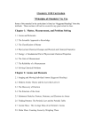 Chemistry 1010 Curriculum Tro
