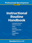 instructional routine book