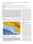 Geology: Effect of subducting sea-floor roughness on fore
