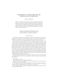 Homological Conjectures and lim Cohen