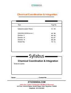 Syllabus - Etoos India