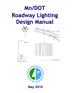 2010 Roadway Lighting Design Manual