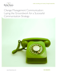 Change Management Communication