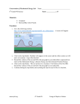 Conservation of Mechanical Energy Lab Name 6 Grade PSI Science