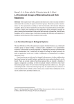 1.1 Functional Groups of Biomolecules and their Reactions