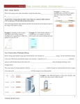 Physics 20 Energy – Conservation of Energy