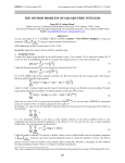 THE DIVISOR PROBLEM ON SQUARE