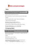 8Ratio and percentages - IES Andrés de Vandelvira