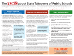 The about State Takeovers of Public Schools