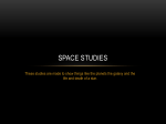 Space studies