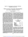 Studies on the Fate of Isotopically Labeled