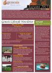 Genesis Newsletter Autumn 2013