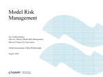 Model Risk Management