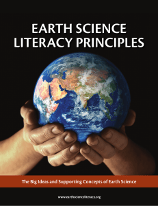 Earth Science Literacy Principles