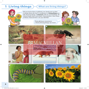 1 Living things - Macmillan English