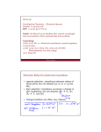 Selection Rules for electronic transitions