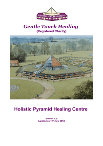 Gentle Touch Healing Holistic Pyramid Healing Centre