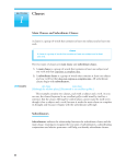 Clauses and Subordinate Clauses