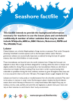 Seashore factfile