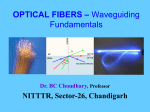 Optical Fibers Wave Guiding