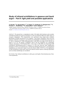 Study of infrared scintillations in gaseous and liquid argon – Part II