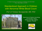 Standardized Approach in Children with Abnormal White