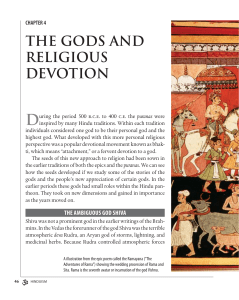 THE GODS AND RELIGIOUS DEVOTION