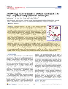 2D SMARTCyp Reactivity-Based Site of Metabolism Prediction for