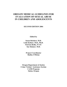 oregon medical guidelines - Oregon Department of Justice