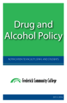 Drug and Alcohol Policy - Frederick Community College