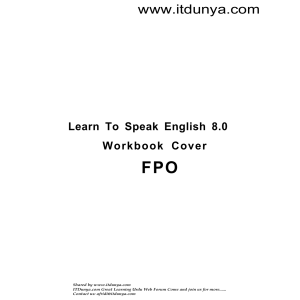 Learn To Speak English 8.0