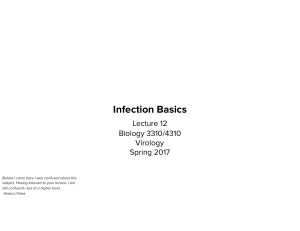 Infection Basics