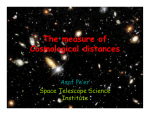 The measure of Cosmological distances