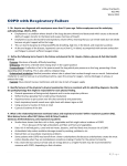 COPD with Respiratory Failure