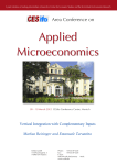 Applied Microeconomics