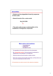 Generalities Main amino acid reactions