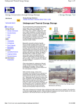 Underground Thermal Energy Storage