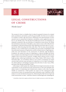 legal constructions of crime