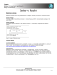 Series vs. Parallel - Energizer Technical Information