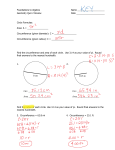 Foundations to Algebra Name Geometry Quiz 2 Review Date Circle