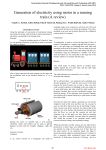 Generation of electricity using motor in a running train (A review)