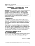Explore More—The Magna Carta and Its Influence