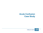 Acute Confusion Case Study