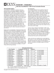 430 eval board data sheet jan 9th - IXYS Power