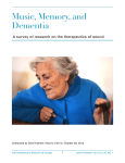 Music, Memory, and Dementia